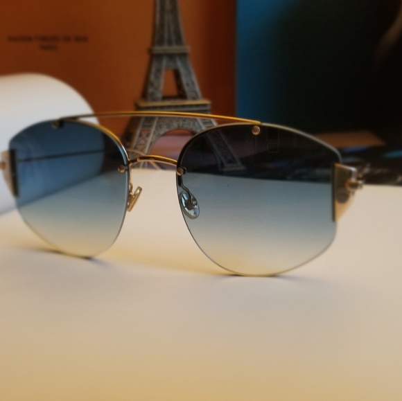 DIOR STONGER AVIATOR SUNGLASSES - Picture 8 of 16